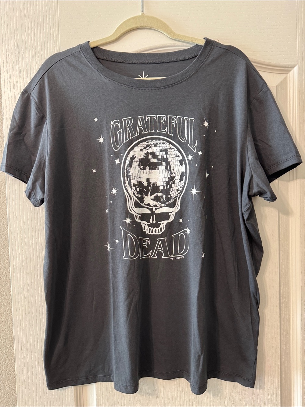 Torrid 00X (L) Oversize Fit Grateful Dead Charcoal Gray Graphic Tee
